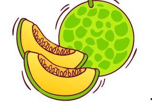 孩子吃哈米瓜,美味营养两不误